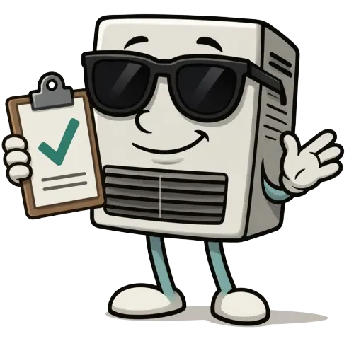 Airz air conditioning mascot