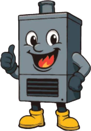 Airz furnace mascot