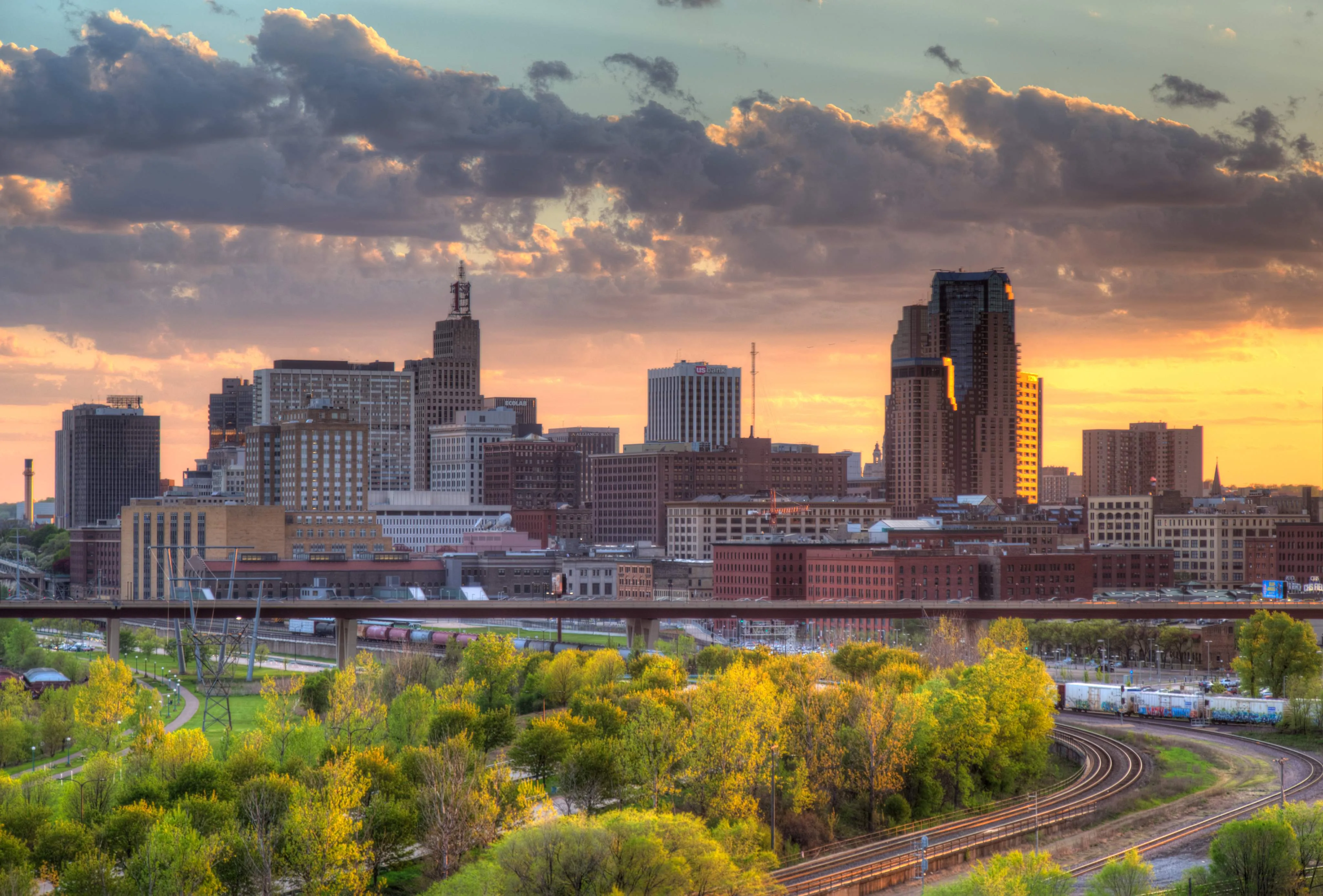 Twin Cities skyline